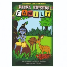 Radha Krishna Family Coloring Book Radha Krishna Family Coloring Book