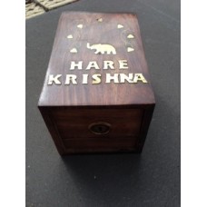 Large Inlaid Money Box