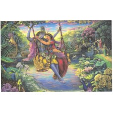 Radha Krishna on a Swing Radha Krishna on a Swing