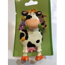 3D Cow Fridge Magnet